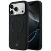 Etui Mercedes Leather 3D MagSafe do      iPhone 17 Pro czarny